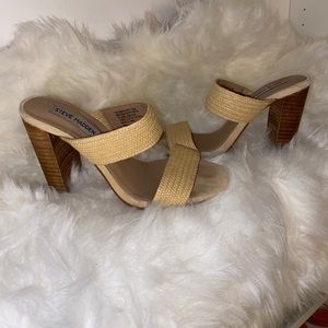 Steve Madden Callen Natural Raffia